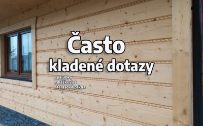 Často kladené dotazy při výběru palubek / dlážkovice / terasových prken